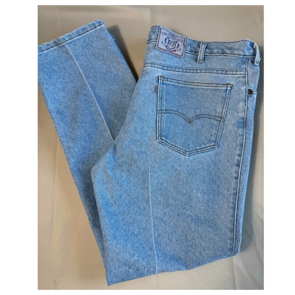 Levis Strauss Other - Vintage 92 Grunge Levi's Silver Medal Jeans W40 Light Wash Straight Leg Skater